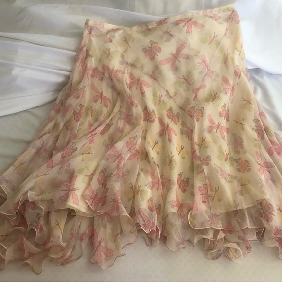 100% silk Size L Max Studio 17” waist - Picture 2 of 7